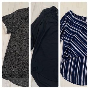 Bundle of 3 tops.. Modref , lush and papermoon s,m